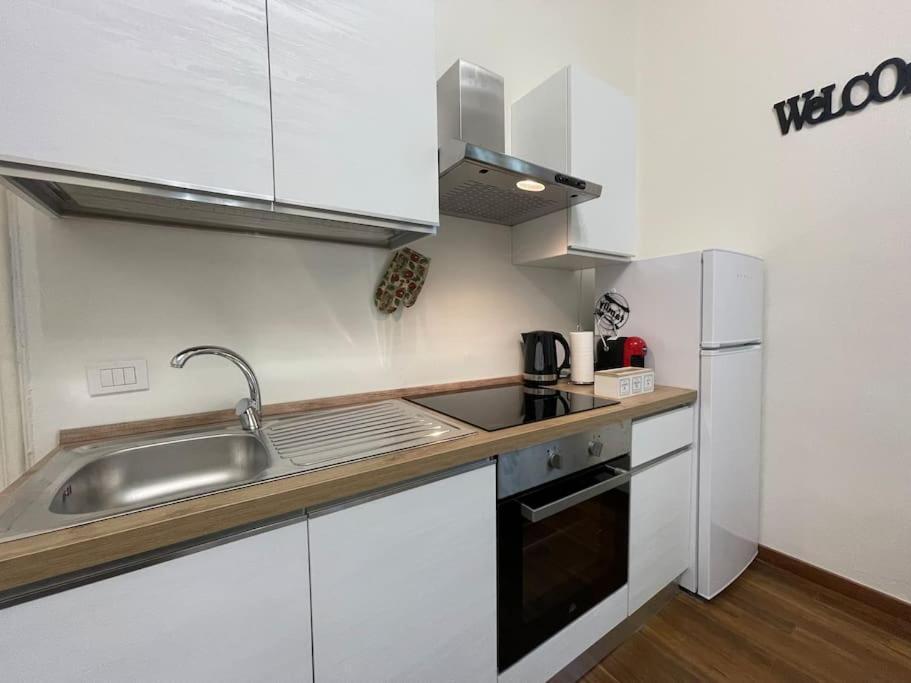 Bg Central President Suite Con Parcheggio - Vista Citta Alta Bergamo Eksteriør bilde