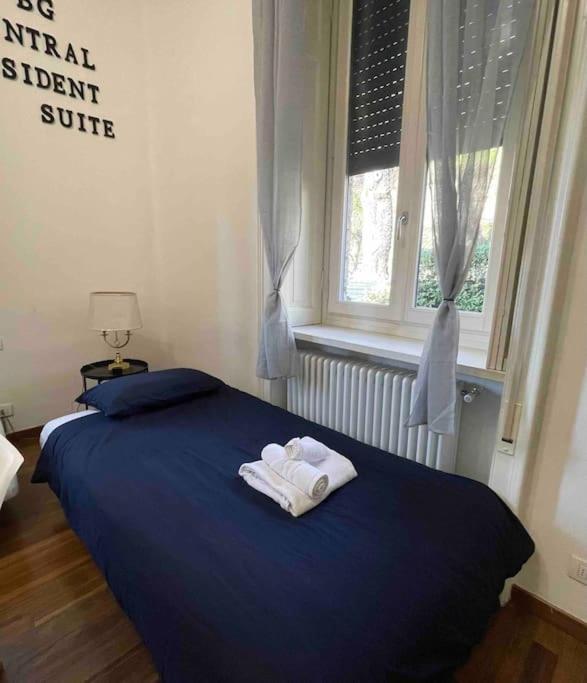 Bg Central President Suite Con Parcheggio - Vista Citta Alta Bergamo Eksteriør bilde