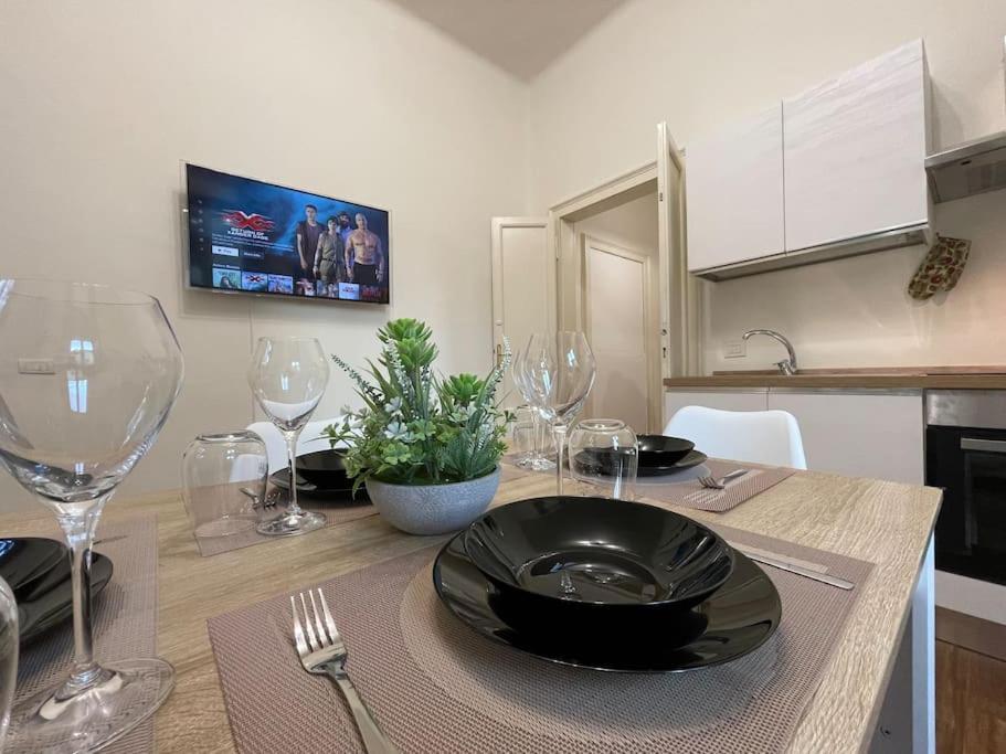 Bg Central President Suite Con Parcheggio - Vista Citta Alta Bergamo Eksteriør bilde